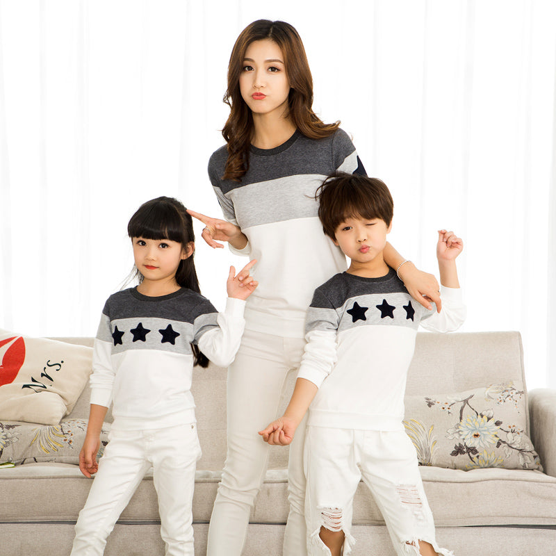 Star Cotton Matching Shirt