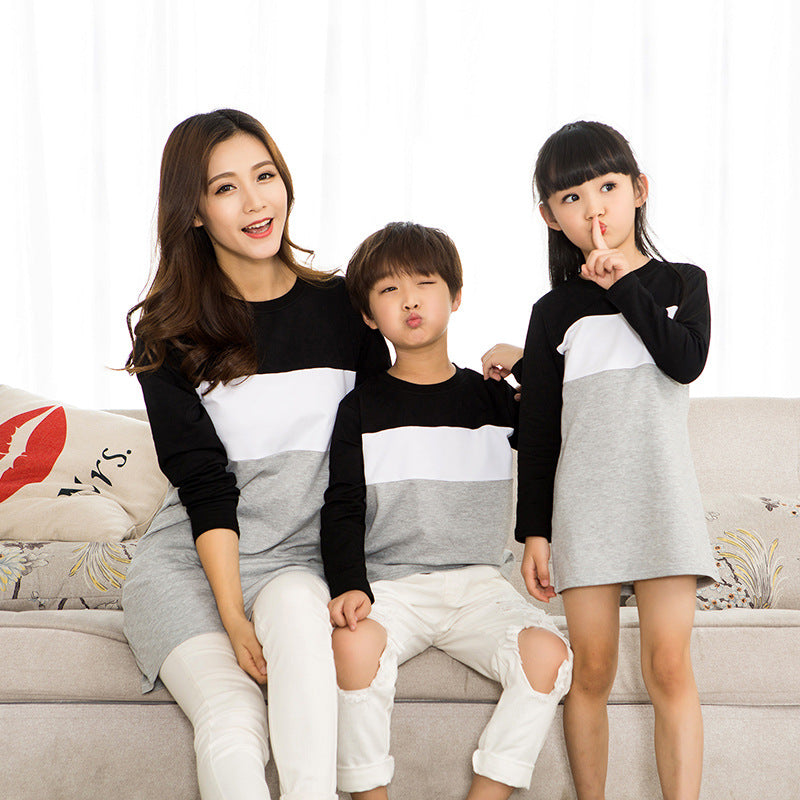 Family Look Patchwork Matching T-Shirt