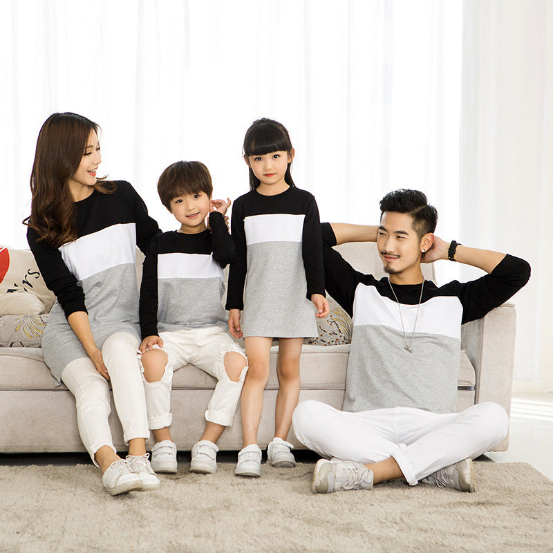 Family Look Patchwork Matching T-Shirt