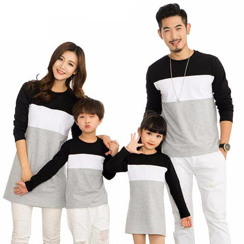 Family Look Patchwork Matching T-Shirt
