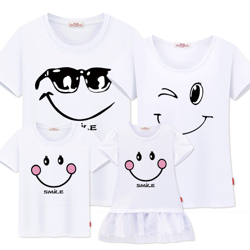 Vibrant Cartoon Matching T-shirts