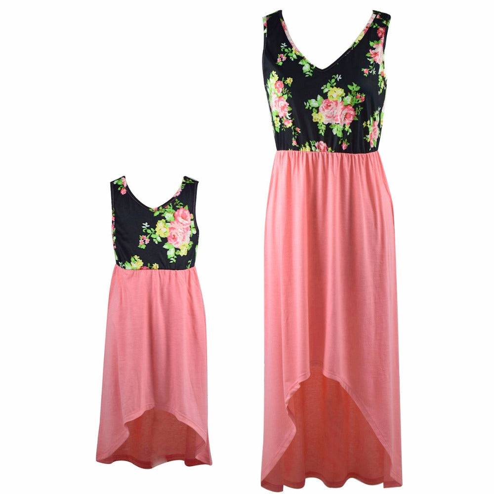 Floral Matching Dress