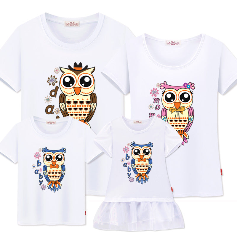 Adorable Owl Matching T-shirts