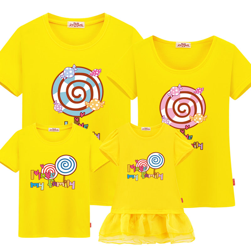 Summer Vibe Matching T-shirts