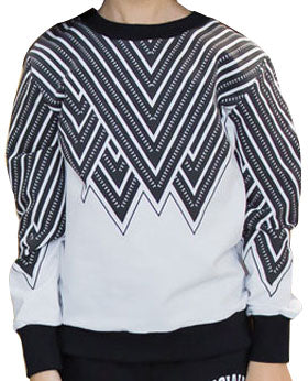 Geometric Striped Matching Outfits