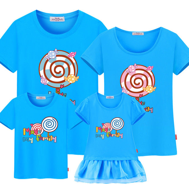 Summer Vibe Matching T-shirts