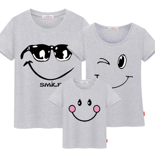Vibrant Cartoon Matching T-shirts